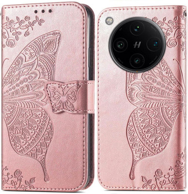 Perkie Flip Cover for OPPO Find X8 Pro 5G(Pink, Dual Protection)