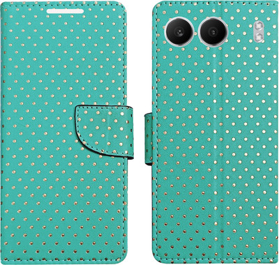 AD Enterprises Flip Cover for OnePlus Nord 4 5G(Green, Magnetic Case, Pack of: 1)