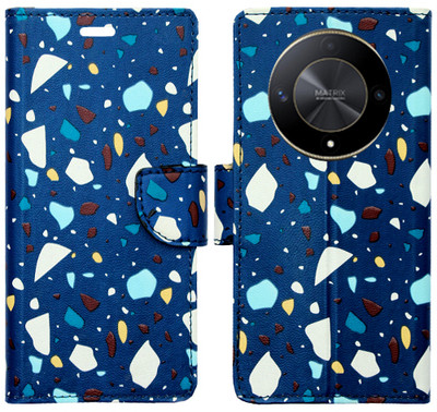 Toklot Flip Cover for Honor X9B 5G(Blue, Pack of: 1)