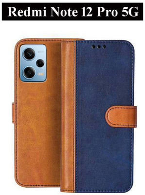 Carnage Flip Cover for Redmi Note 12 Pro 5G(Multicolor, Shock Proof, Pack of: 1)