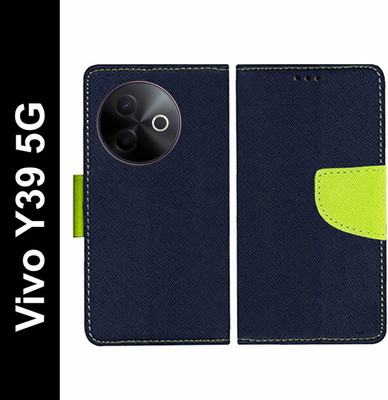 Shoyar Flip Cover for vivo Y39 5G,V2443(Blue, Pack of: 1)