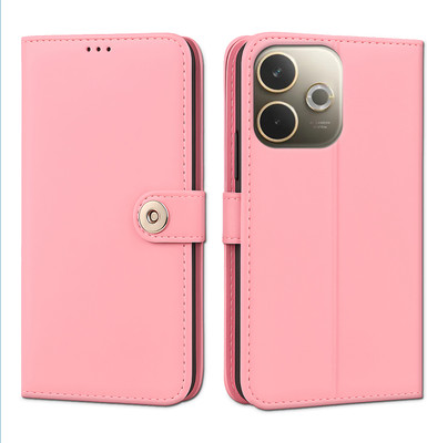 Unirock Flip Cover for OPPO A5 Pro 5G(Pink, Dual Protection, Pack of: 1)