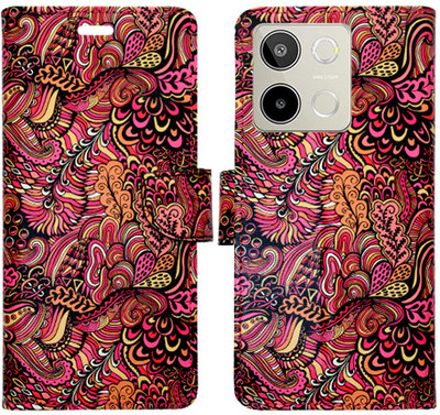 Toklot Flip Cover for Lava Blaze 3 5G(Red, Pack of: 1)