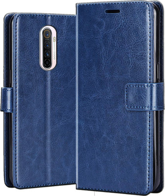 CYOR Flip Cover for Realme X2 Pro(Blue, Pack of: 1)