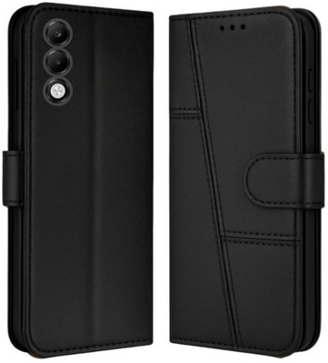 SST Flip Cover for OPPO K13x 5G(Black, Camera Bump Protector, Pack of: 1)