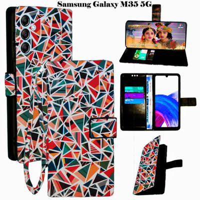Toklot Flip Cover for Samsung Galaxy M35 5G(Purple, Pack of: 1)