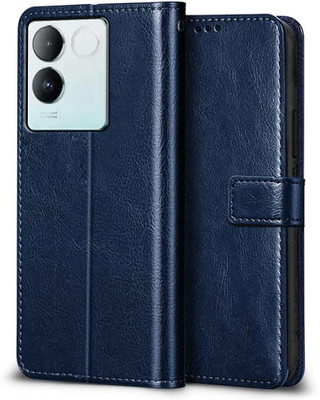 STARFUN Flip Cover for Vivo T2 Pro 5G(Blue, Dual Protection, Pack of: 1)