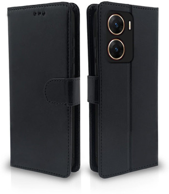 Slugabed Flip Cover for Vivo V29e 5G, Vivo V29e(Black, Cases with Holder, Pack of: 1)