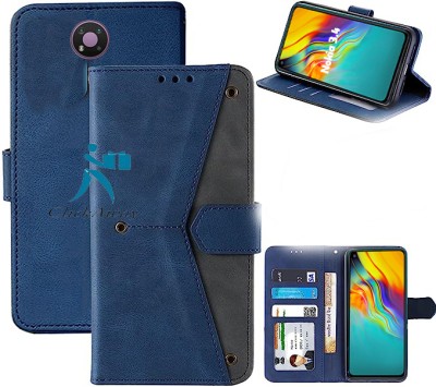 Luxury Counter Back Cover for Nokia 3.4(Blue, Dual Protection, Pack of: 1)