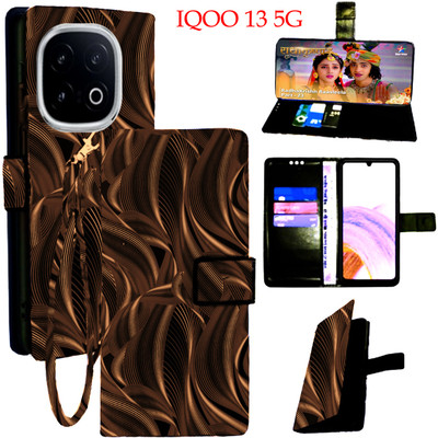 Toklot Flip Cover for IQOO 13 5G(Brown, Pack of: 1)