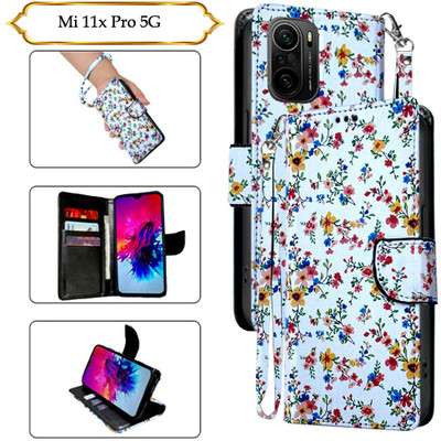 PARGO Flip Cover for Mi 11x Pro 5G(White, Pack of: 1)