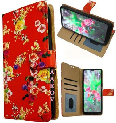 GLADLY Flip Cover for vivo T4x 5G, iQOO Z10x 5G(Red, Dual Protection, Pack of: 1)