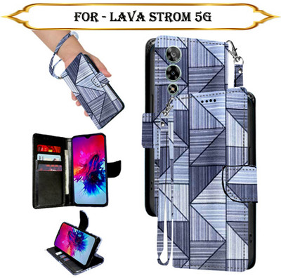 PARGO Flip Cover for Lava Strom 5G(Multicolor, Pack of: 1)