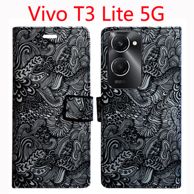 Toklot Flip Cover for Vivo T3 Lite 5G(Multicolor, Pack of: 1)