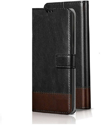 Perkie Flip Cover for Vivo Y100 5G(Black, Dual Protection)