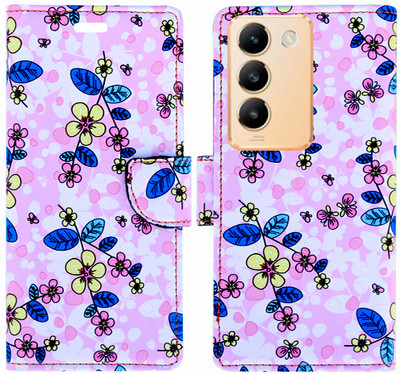 Toklot Flip Cover for Vivo Y200E 5G(Pink, Pack of: 1)