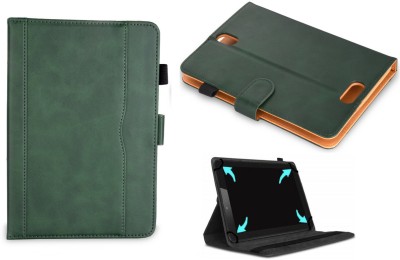 LIKECASE Flip Cover for Samsung Galaxy Tab S2 8.0 Inch (T710/T715/T719N) (2015)(Green, Dual Protection, Pack of: 1)