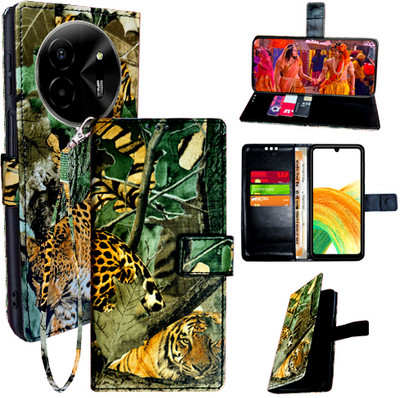 Toklot Flip Cover for Lava Blaze X 5G(Green, Pack of: 1)