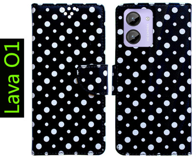 Toklot Flip Cover for Lava O1, Lava O One(Multicolor, Pack of: 1)
