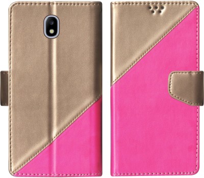 sales express Flip Cover for Samsung Galaxy J7 pro Multicolor(Pink, Shock Proof, Pack of: 1)