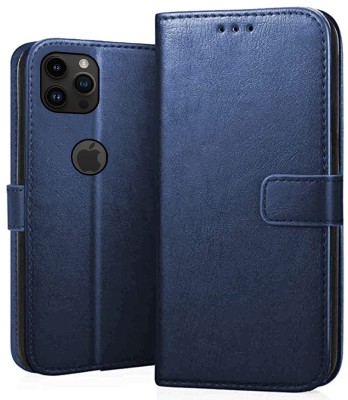 MobileMantra Flip Cover for Apple iPhone 14 Pro Max | Leather Finish | Inside TPU with Card Pockets | Back Cover |(Blue, Shock Proof, Pack of: 1)