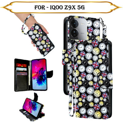 Cutemart Flip Cover for iQOO Z9X 5G(Multicolor, Pack of: 1)