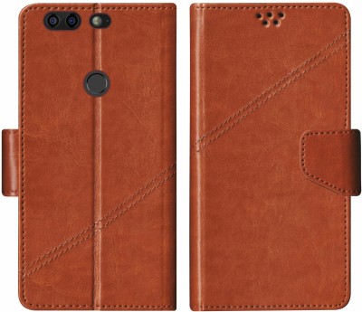 SBMS Flip Cover for Infinix Zero 5(Brown, Shock Proof, Pack of: 1)