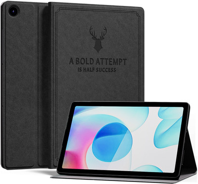 SwooK Flip Cover for realme Pad 10.4 inch(Black, Magnetic Case)