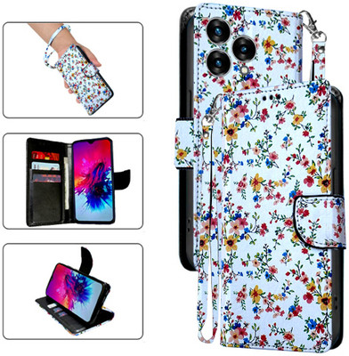 Cutemart Flip Cover for Lava Blaze Curve 5G(White, Pack of: 1)