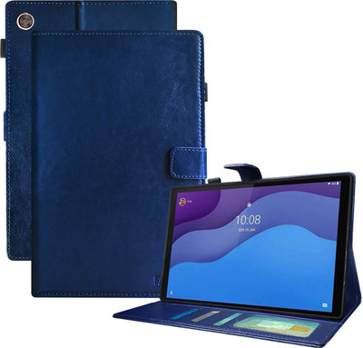 Fastway Flip Cover for Lenovo Tab M10 (HD) 2nd Gen 10.1 inch Model TB-X306X / TB-X306F(Blue, Dual Protection, Pack of: 1)