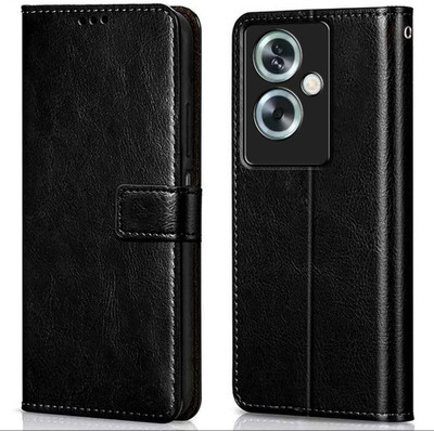 COVERBNEW Flip Cover for OPPO CPH2553 / Oppo _A79 5G(Black, Magnetic Case, Pack of: 1)