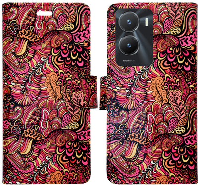 Toklot Flip Cover for Vivo T2x 5G(Red, Pack of: 1)
