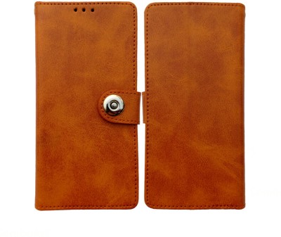UsetoKrt Flip Cover for Vivo Y51 2016 Old Edition(Brown, Dual Protection, Pack of: 1)