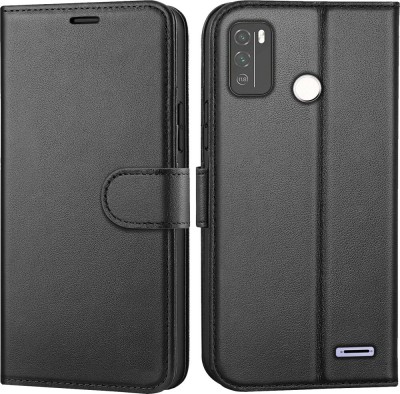 Juberous Flip Cover for Micromax In 1b(Black, Grip Case, Pack of: 1)