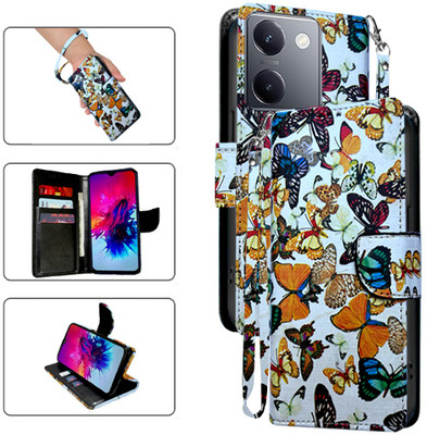 PARGO Flip Cover for Vivo Y200 Pro 5G(White, Pack of: 1)