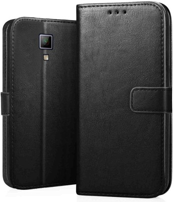 Nxt Gen Flip Cover for Micromax Canvas Q413(Black, Dual Protection, Pack of: 1)