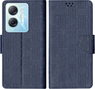 korumacase Flip Cover for Infinix Hot 30 5G(Blue, Pack of: 1)