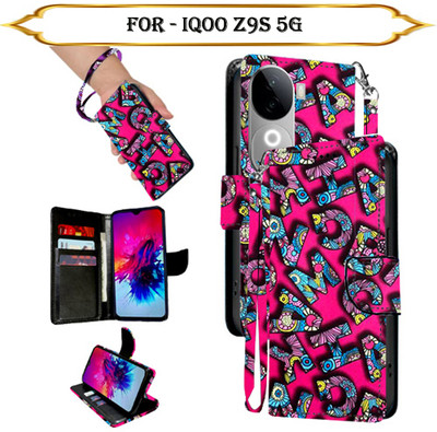 Asmart Flip Cover for iQOO Z9s 5G(Multicolor, Pack of: 1)