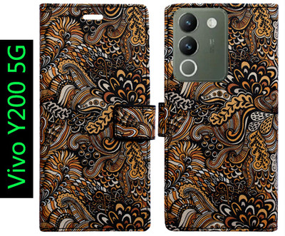 Toklot Flip Cover for Vivo Y200 5G(Multicolor, Pack of: 1)