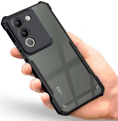 vizo Back Cover for vivo T3 5G(Black, Hard Case, Silicon, Pack of: 1)