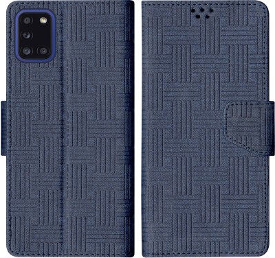 SScase Flip Cover for Samsung Galaxy A71(Blue, Shock Proof, Pack of: 1)