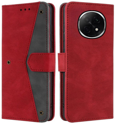 GoPerfect Flip Cover for Oppo F29 Pro 5G(Red, Dual Protection, Pack of: 1)