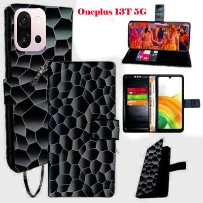 Shanno Entarprises Flip Cover for Oneplus 13T 5G(Black, Pack of: 1)