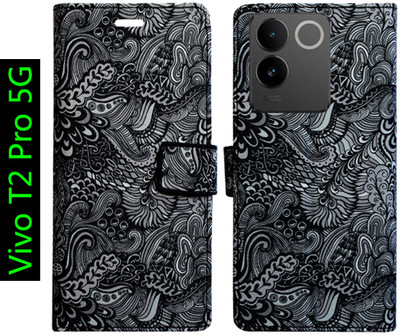 Toklot Flip Cover for Vivo T2 Pro 5G(Multicolor, Pack of: 1)