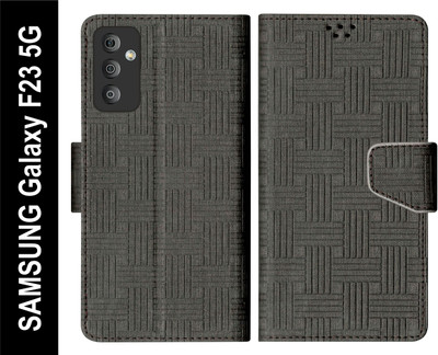 SBMS Flip Cover for SAMSUNG Galaxy F23 5G(Black, Shock Proof, Pack of: 1)