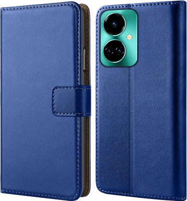 PikTrue Flip Cover for Tecno Camon 19 Neo(Blue, Dual Protection, Pack of: 1)