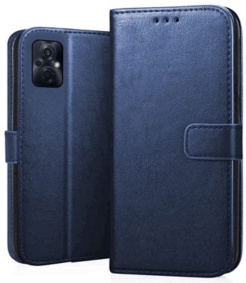 MobileMantra Flip Cover for Oppo F21s Pro 5G | Leather Finish | Inside TPU with Card Pockets | Back Cover |(Blue, Shock Proof, Pack of: 1)