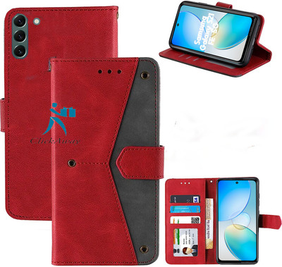 Urban Tech Flip Cover for Samsung Galaxy S21 FE 5G(Red, Grip Case, Pack of: 1)