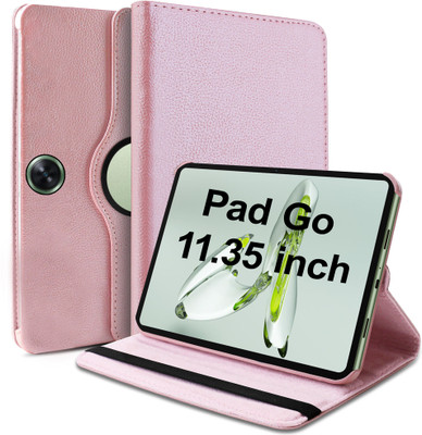 TGK Flip Cover for OnePlus Pad Go 11.35 inch(Gold, Dual Protection, Pack of: 1)