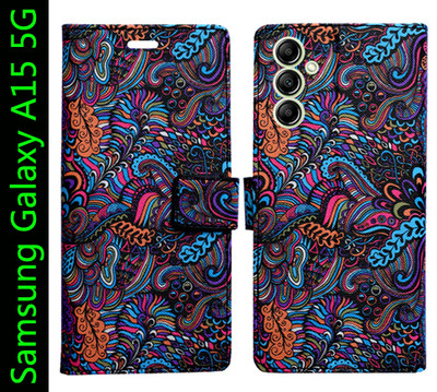 Toklot Flip Cover for Samsung Galaxy A15 5G(Multicolor, Pack of: 1)